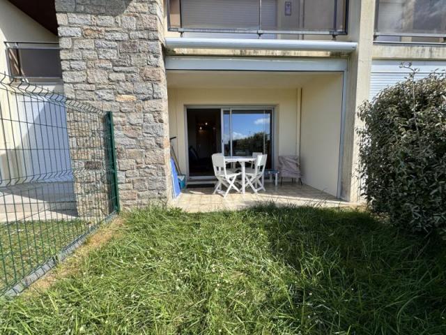 50 m de la mer : T2 avec jardin plein sud à Damgan